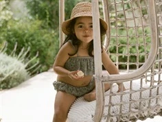 Støvet grøn blondebikini fra Lil Atelier 13239469 forest fog